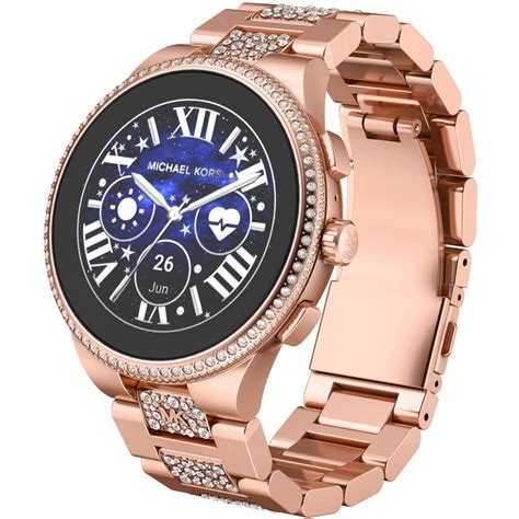 michael kors smartwatch dames rosé|mk smart watch original price.